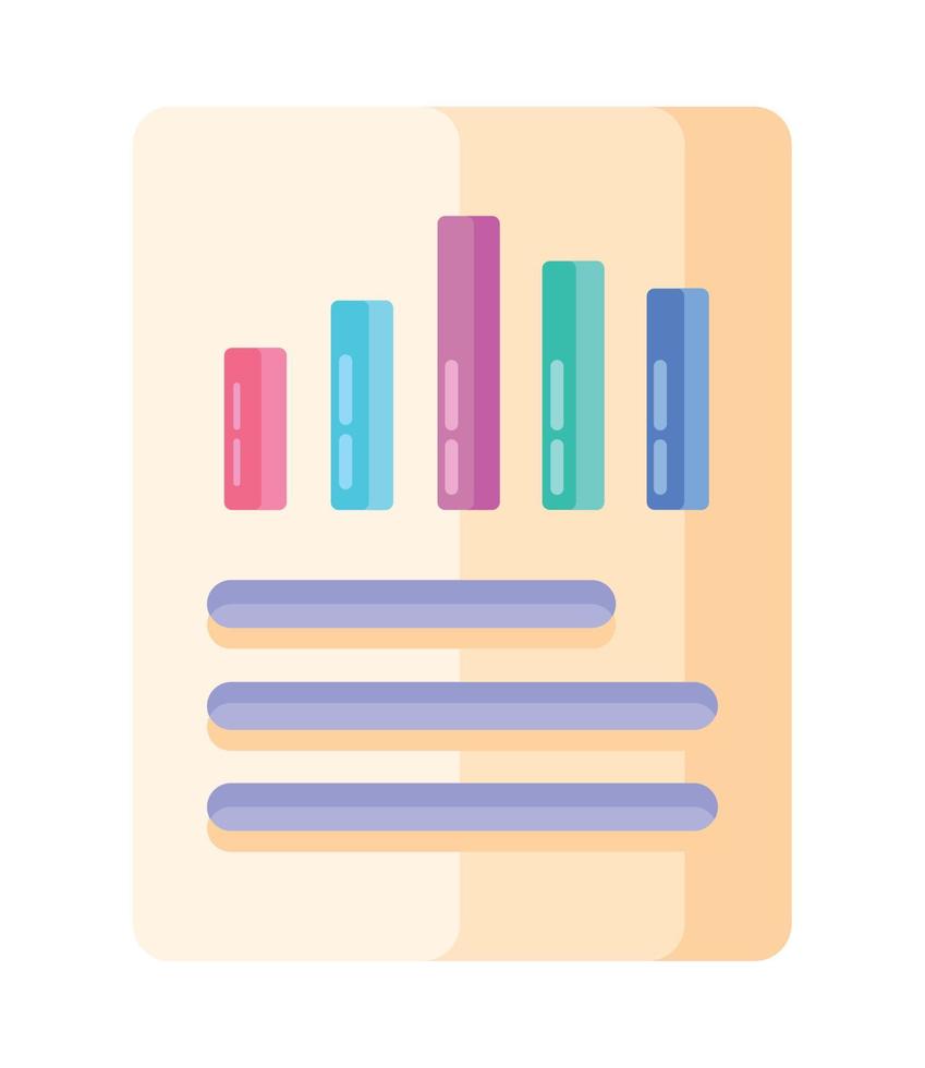 Statistikbalken im Dokument vektor