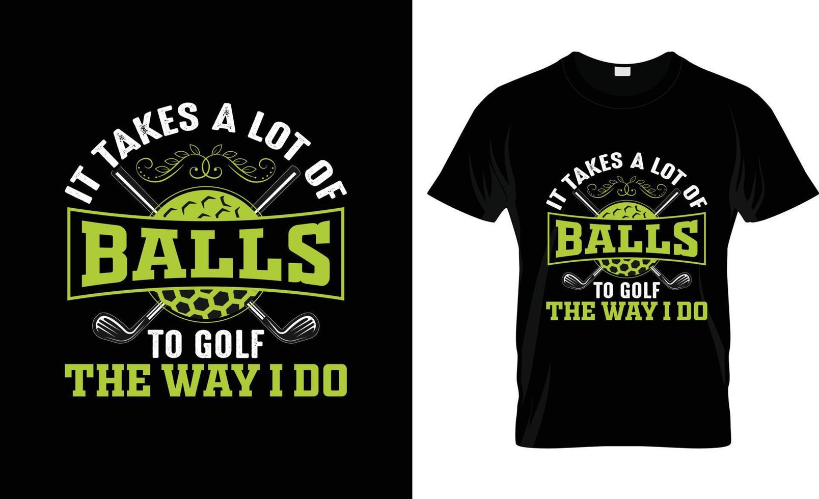 golf t-shirt design, golf t-shirt slogan och kläder design, golf typografi, golf vektor, golf illustration vektor