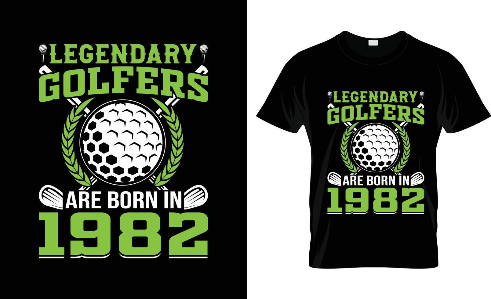 Golf-T-Shirt-Design, Golf-T-Shirt-Slogan und Bekleidungsdesign, Golf-Typografie, Golf-Vektor, Golf-Illustration vektor