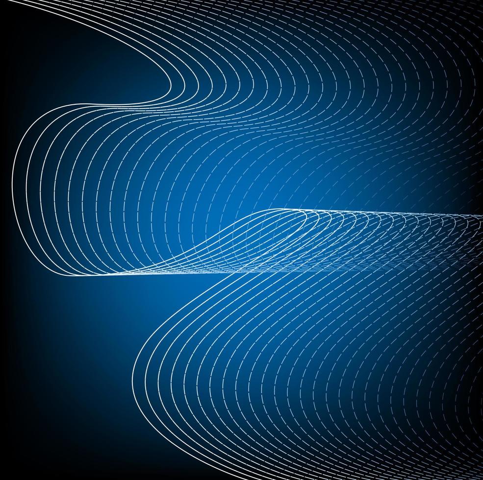 vektorillustration des bewegungsmusters von linien und formgeometrischem abstraktem hintergrund. Folge10. vektor