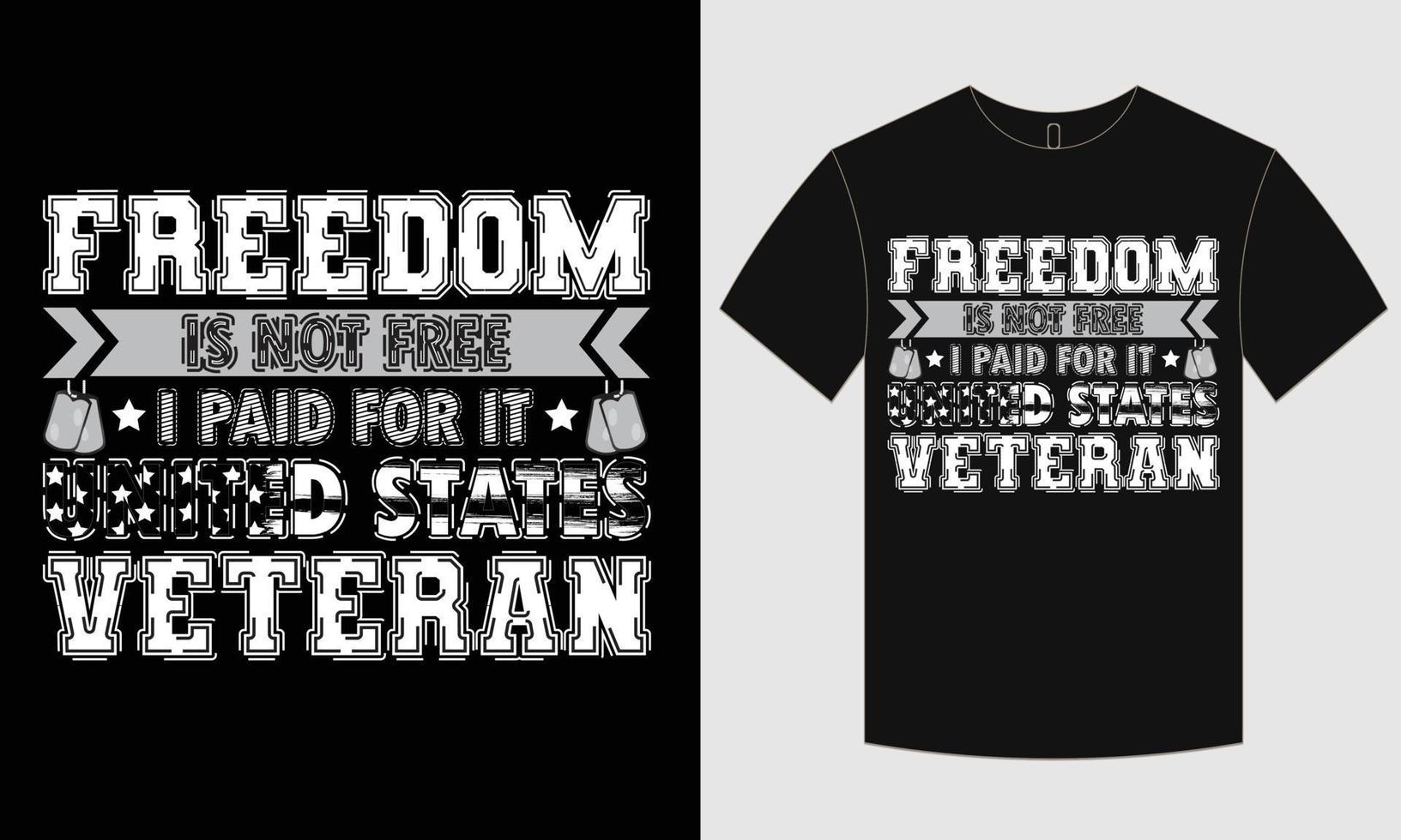 veteran t-shirt design vektor