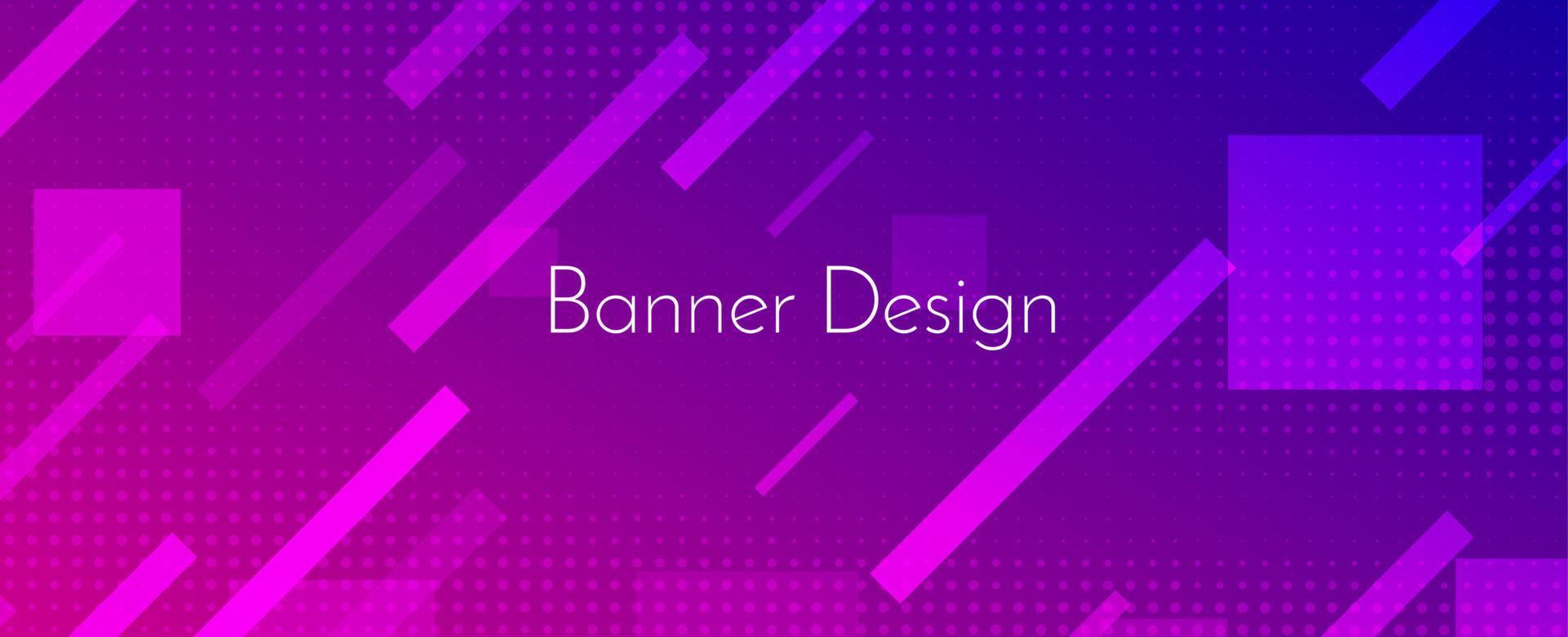 abstrakte geometrische moderne dekorative Design Banner Muster Hintergrund vektor