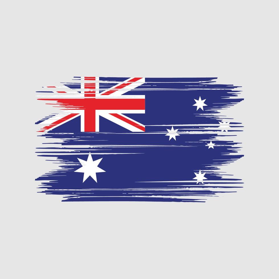 Australien flagga design fri vektor