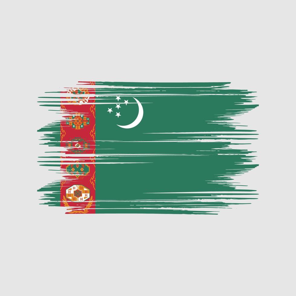 turkmenistan flag design kostenloser vektor