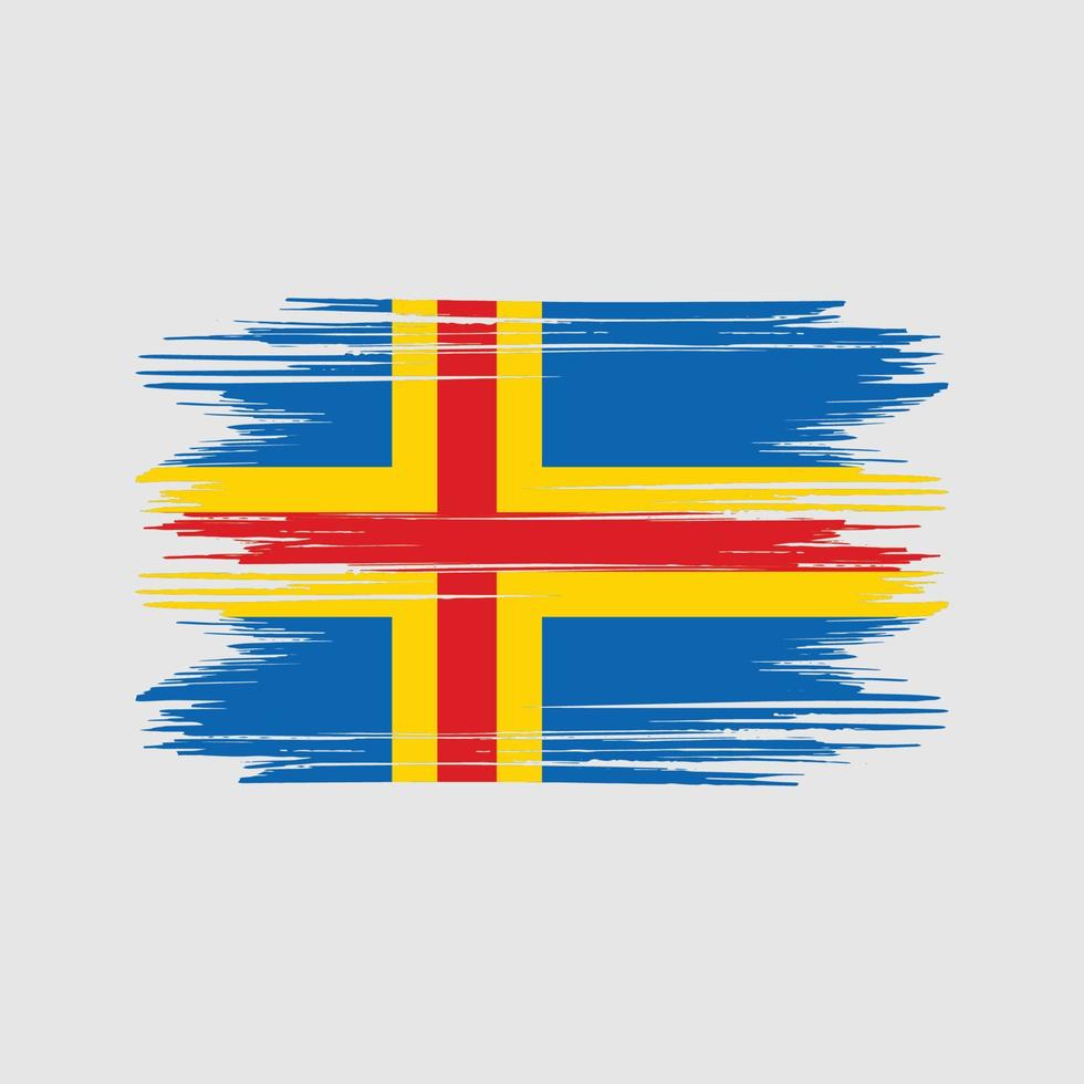 ett land öar flagga design fri vektor