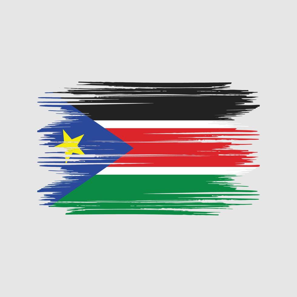 Freier Vektor des Südsudan-Flaggendesigns