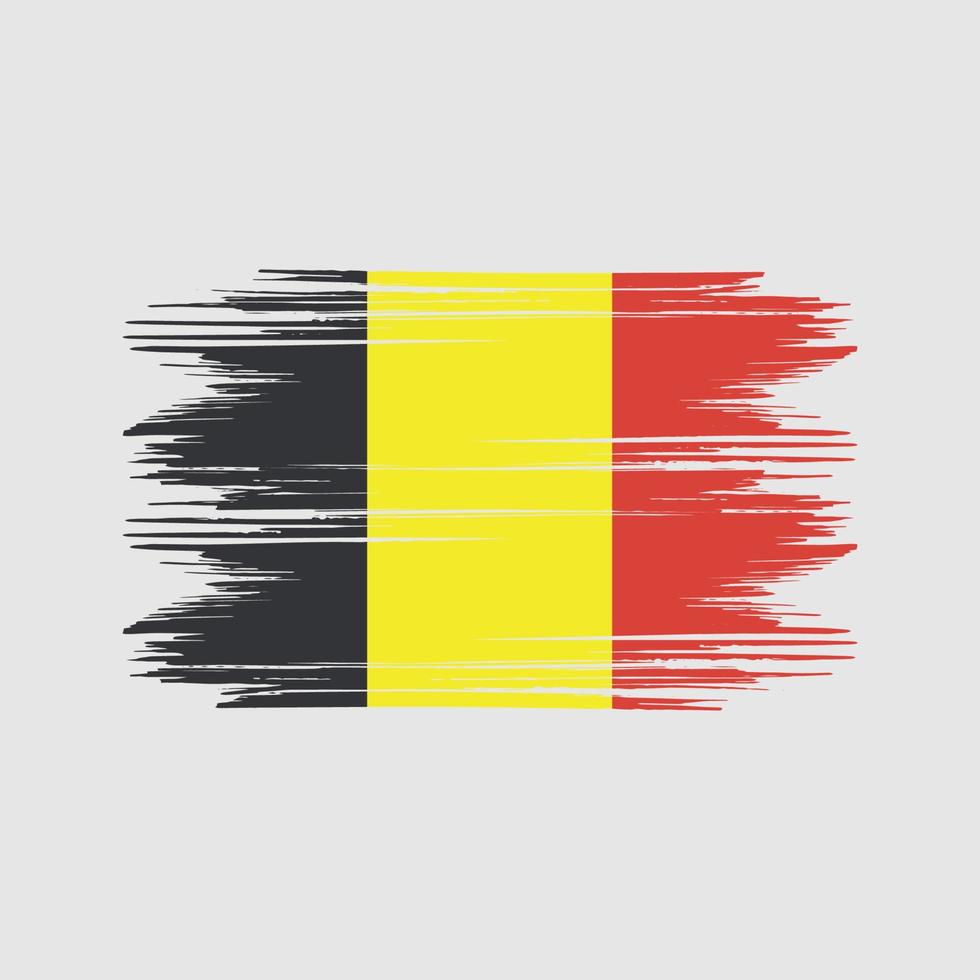 belgien flagga design fri vektor