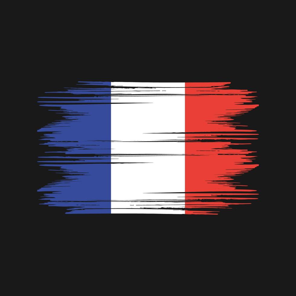 frankreich flaggendesign kostenloser vektor