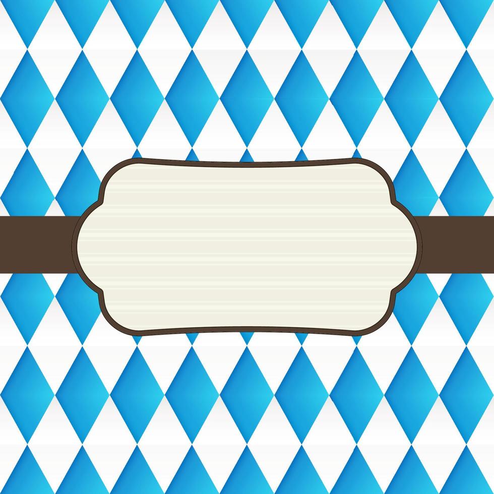 Oktoberfest-Design-Hintergrund vektor