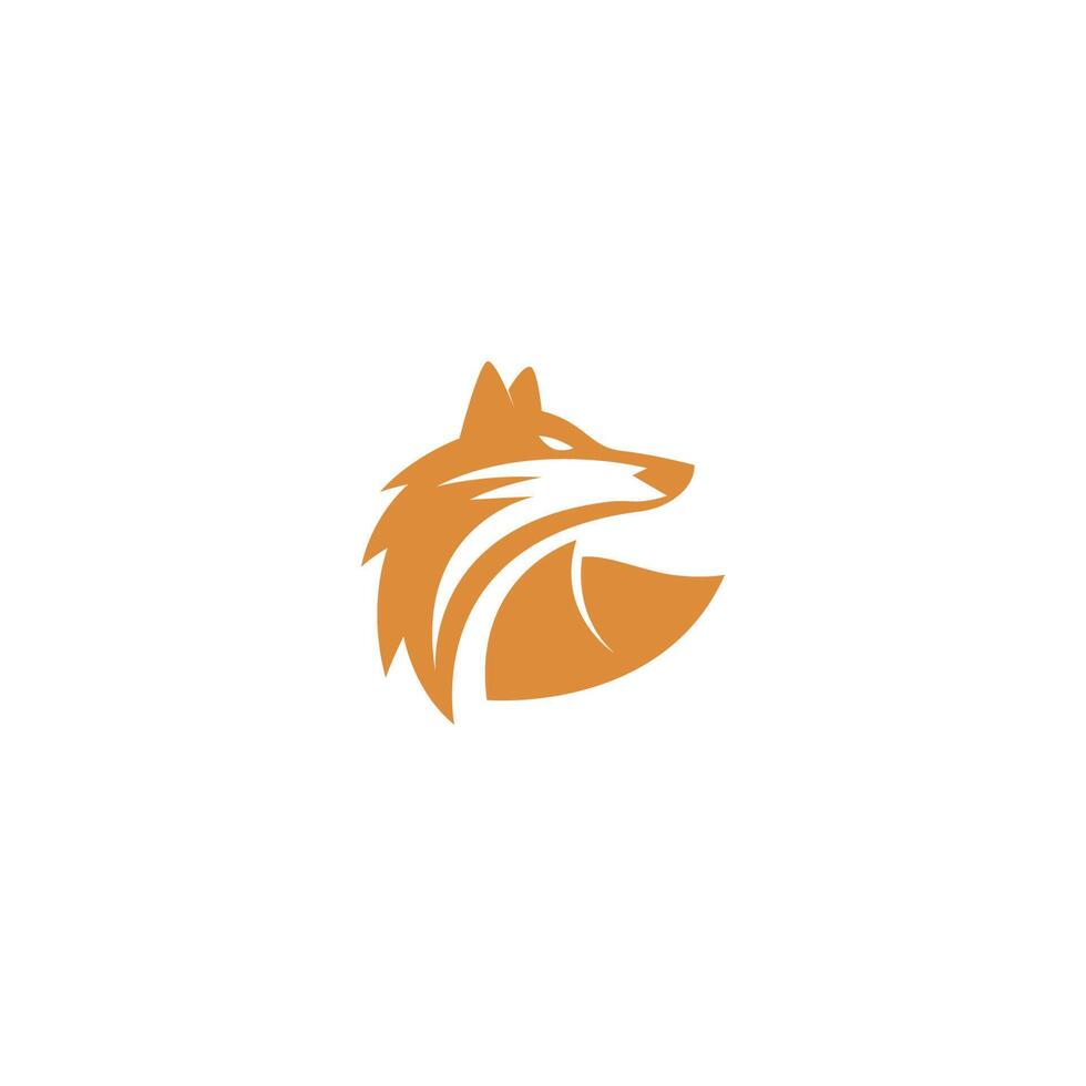 Fuchs-Symbol-Logo-Design-Illustration vektor