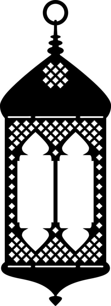 arabicum lampor ramadan, halloween lampa islamic Hem dekor, vektor översikt silhuett illustration