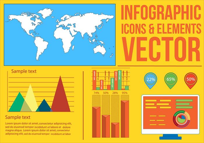 Gratis Vector Infographics