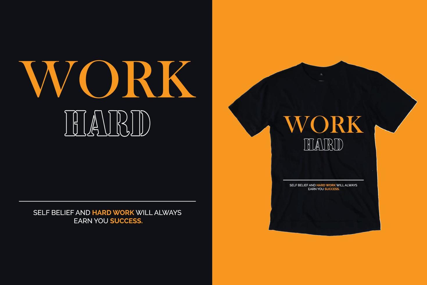 typografie geometrisch inspirierende zitate schwarze vorlagen t-shirt design und siebdruckdesigns vektor