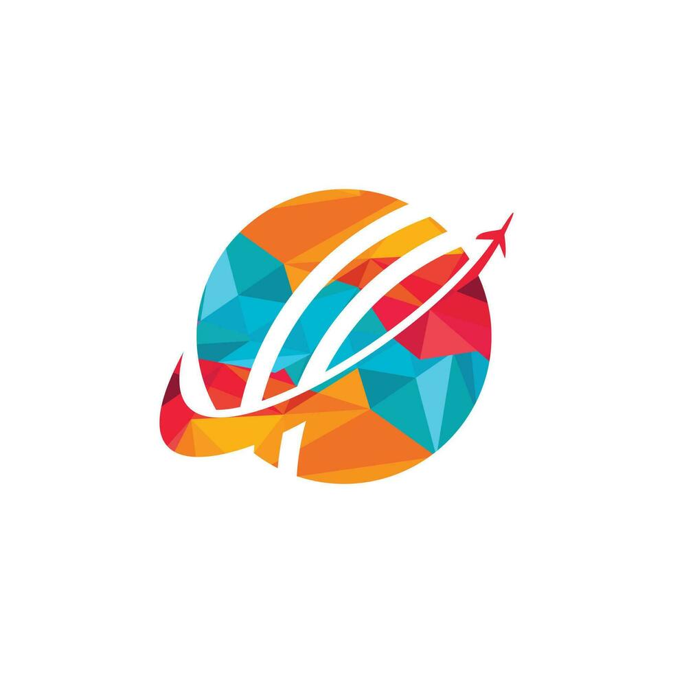 Cricket-Reise-Vektor-Logo-Design. vektor