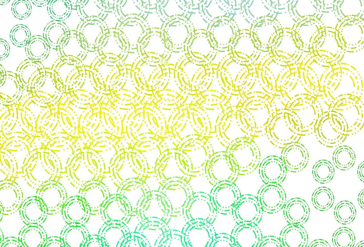 ljusgrön, gul vektoromslag med fläckar. vektor