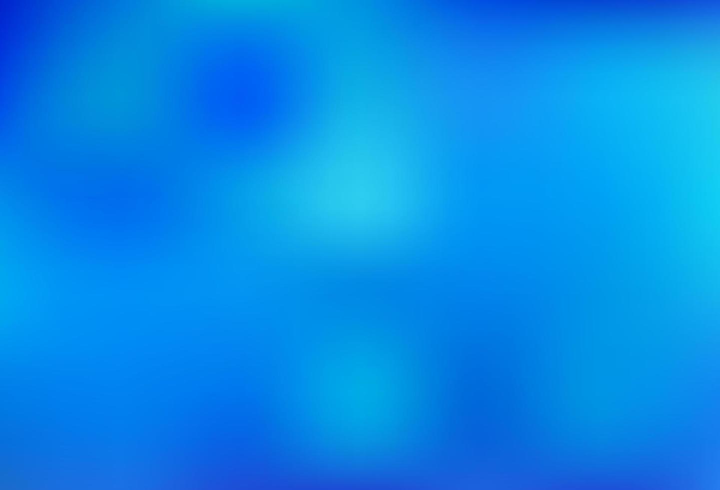 ljusblå vektor glansigt bokeh -mönster.