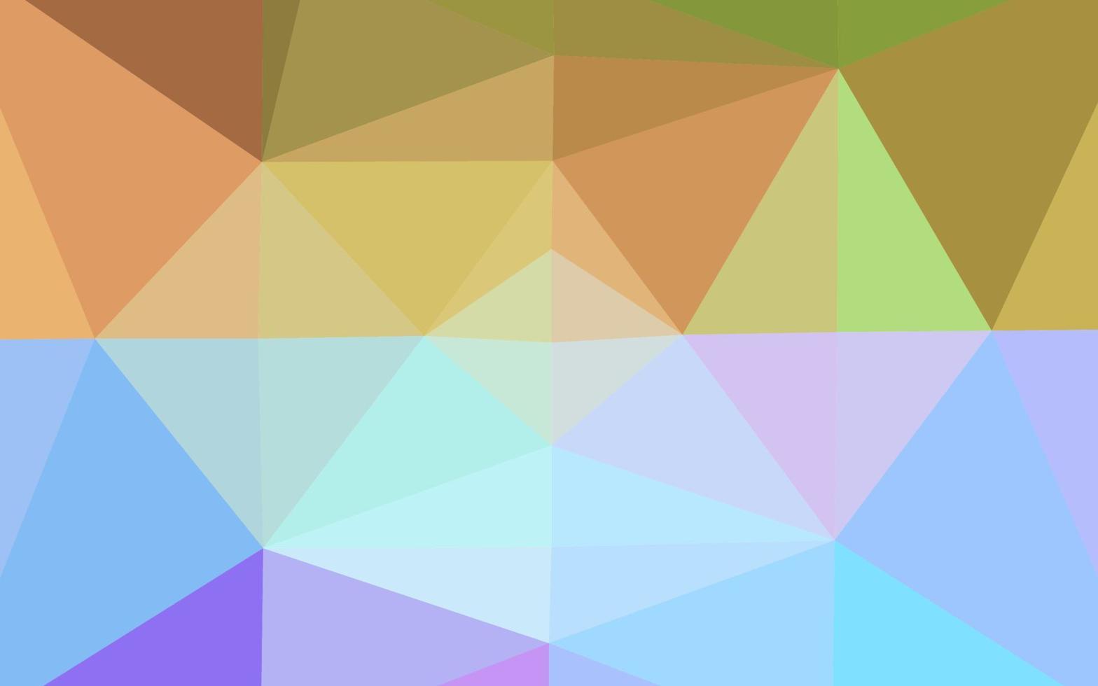 ljus mångfärgad, regnbåge vektor triangel mosaikstruktur.