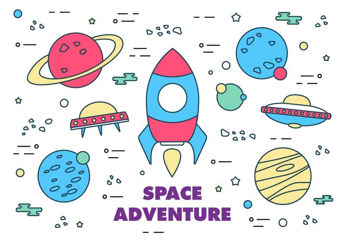 Gratis Vector Space Elements