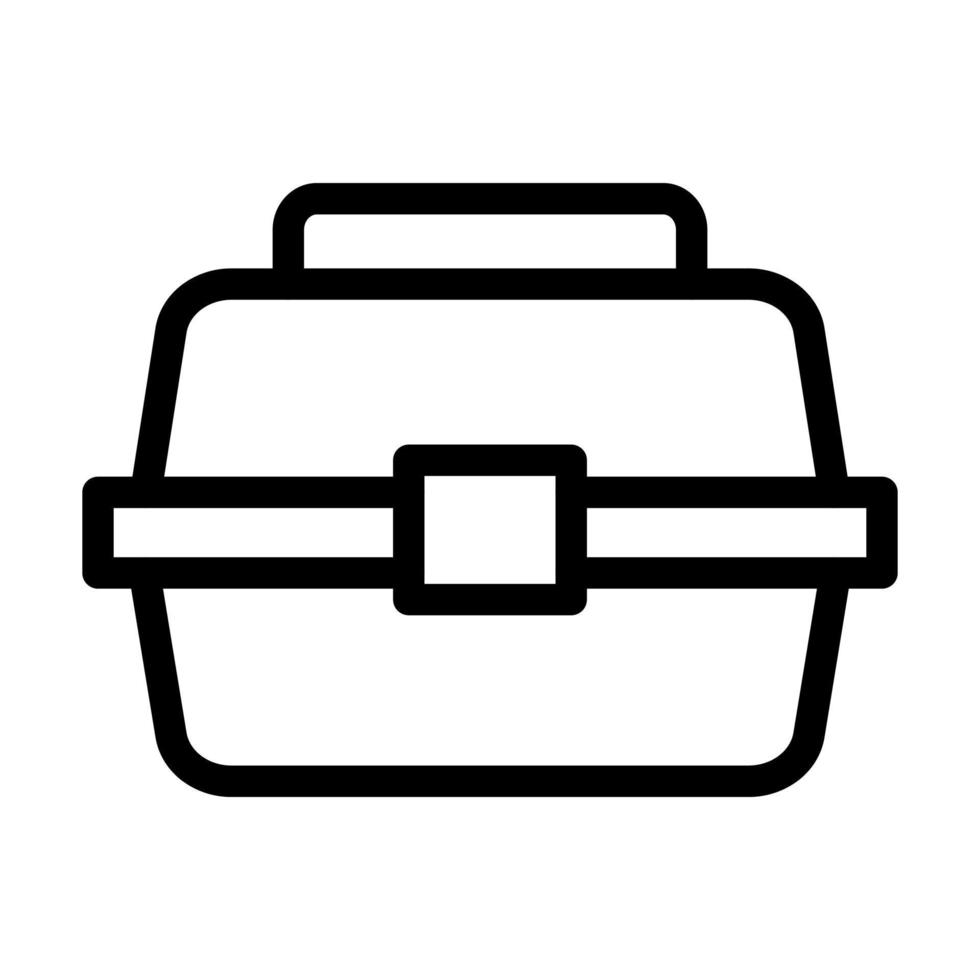 Werkzeugkasten-Icon-Design vektor
