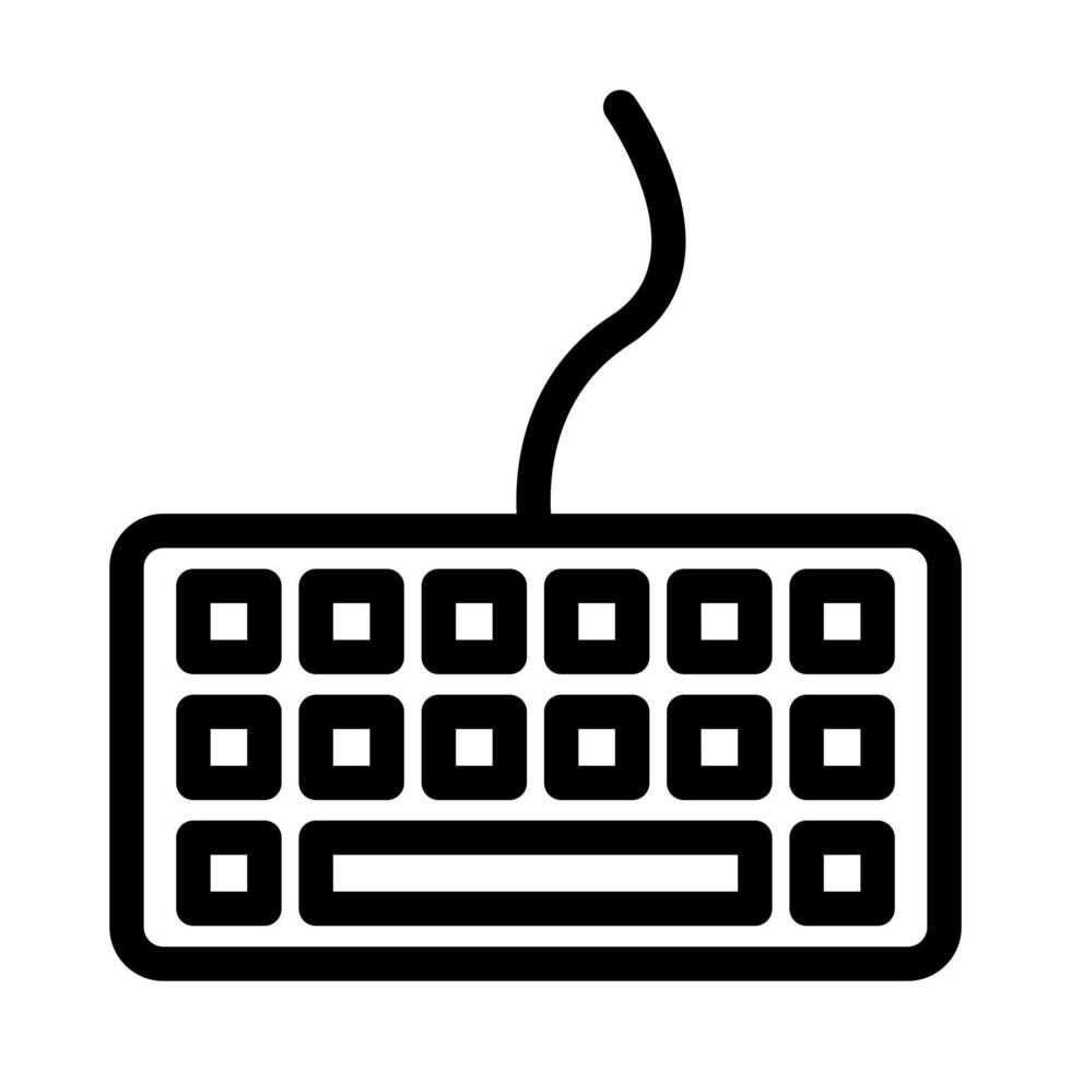 Tastatur-Icon-Design vektor