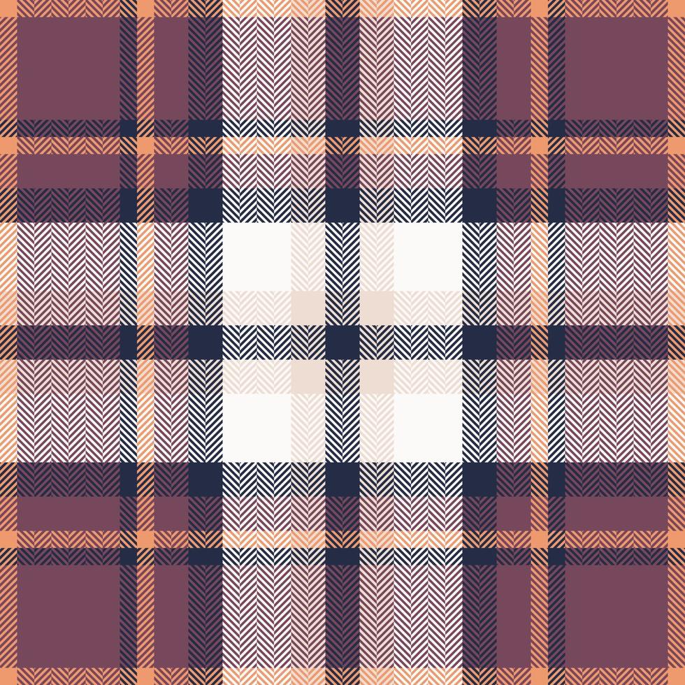 kariertes Karomuster. nahtlose Stoffstruktur. Tartan-Textildruck. vektor