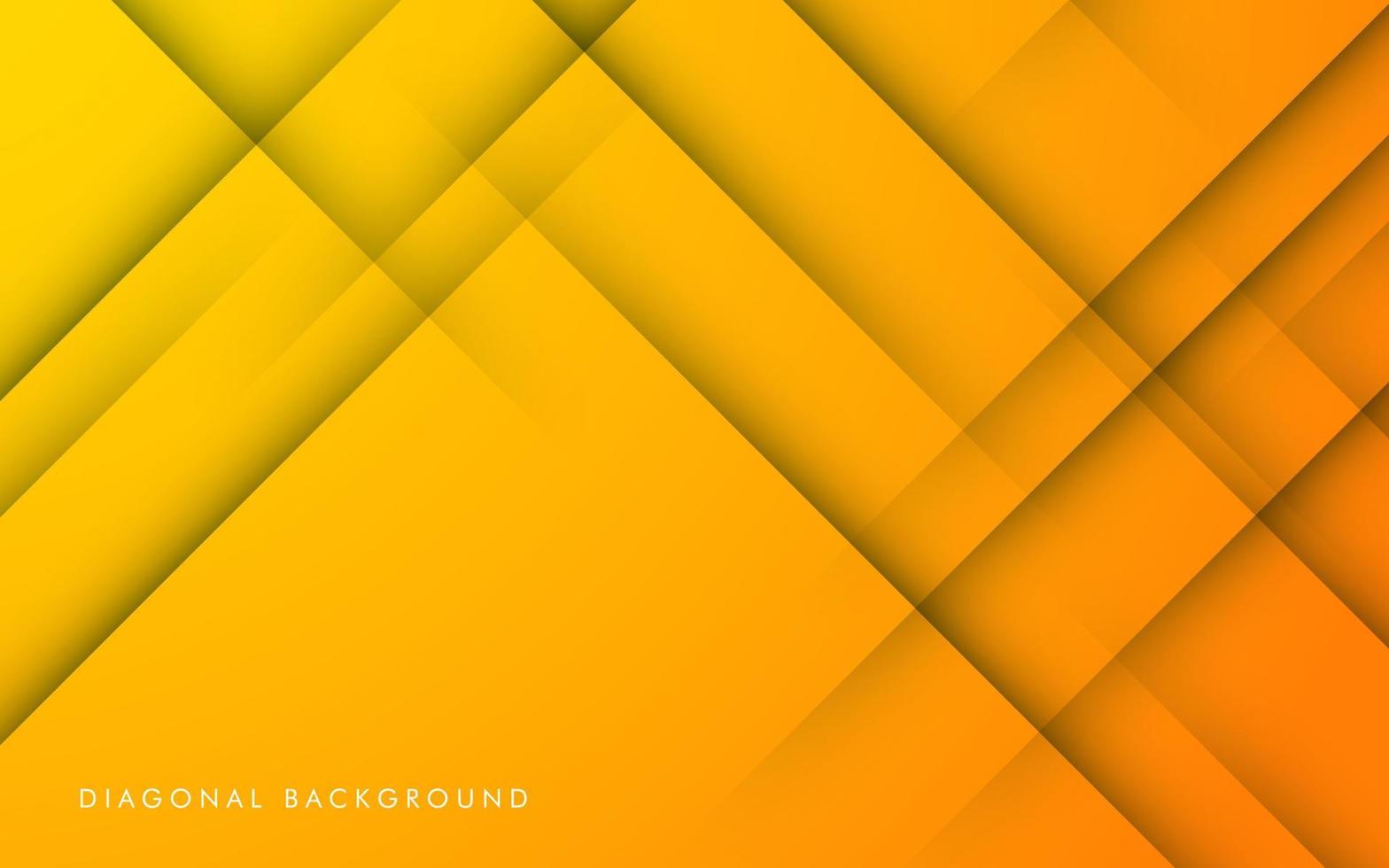 abstrakt modern gul orange lutning diagonal rand med skugga och ljus bakgrund.eps10 vektor
