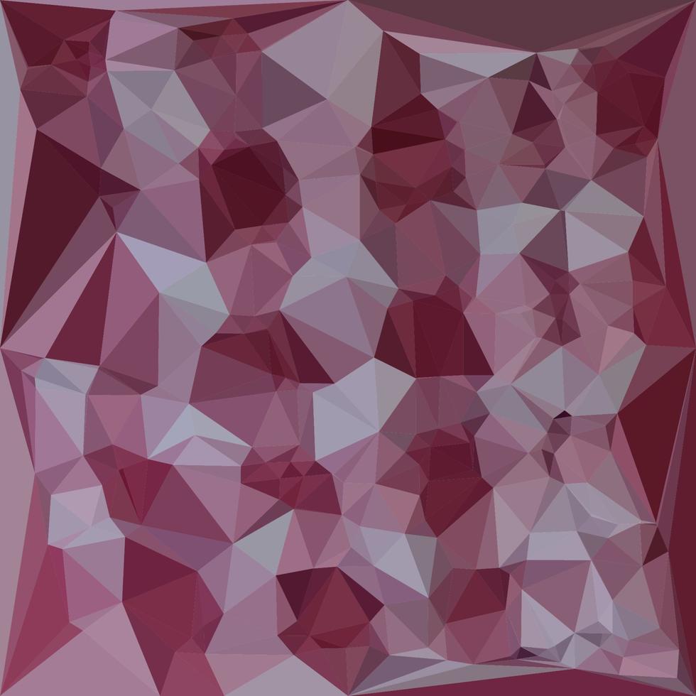 Cornell roter abstrakter niedriger Polygonhintergrund vektor