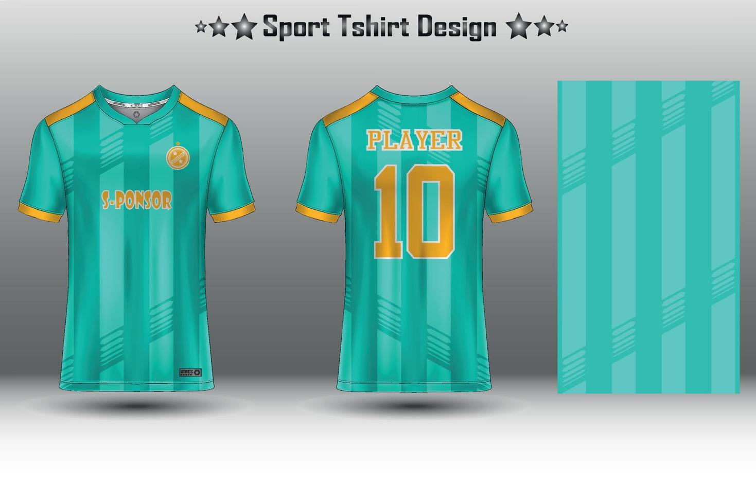 Fußballtrikot-Mockup-Fußballtrikot-Design-Sublimationssport-T-Shirt-Design-Kollektion für Rennen, Radfahren, Spiele, Motocross vektor