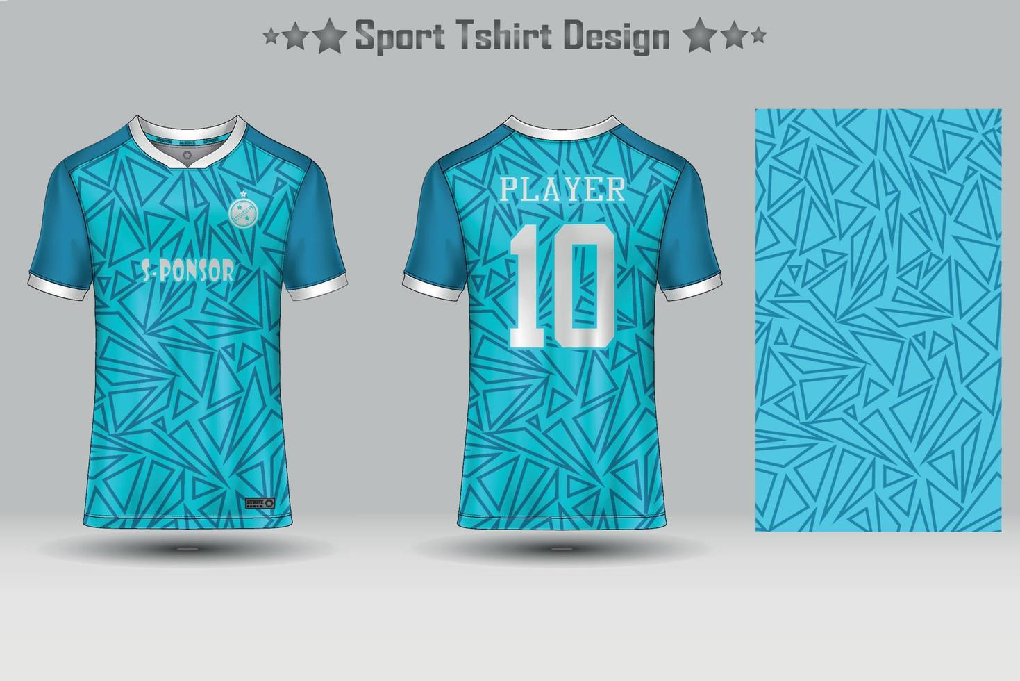 Fußballtrikot-Mockup-Fußballtrikot-Design-Sublimationssport-T-Shirt-Design-Kollektion für Rennen, Radfahren, Spiele, Motocross vektor