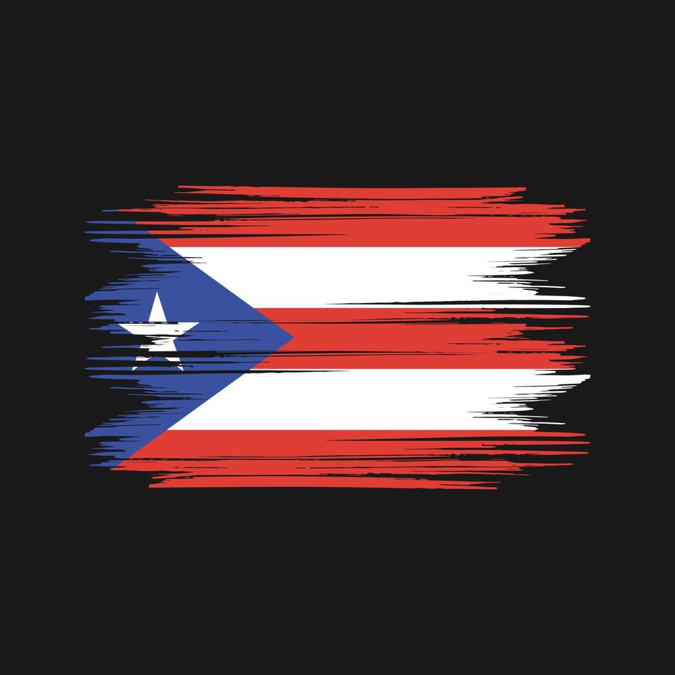 puerto rico flag design kostenloser vektor