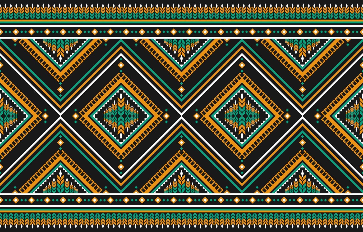 teppich ethnisches muster kunst. geometrisches nahtloses Muster im Stammes-. Stoff im mexikanischen Stil. vektor