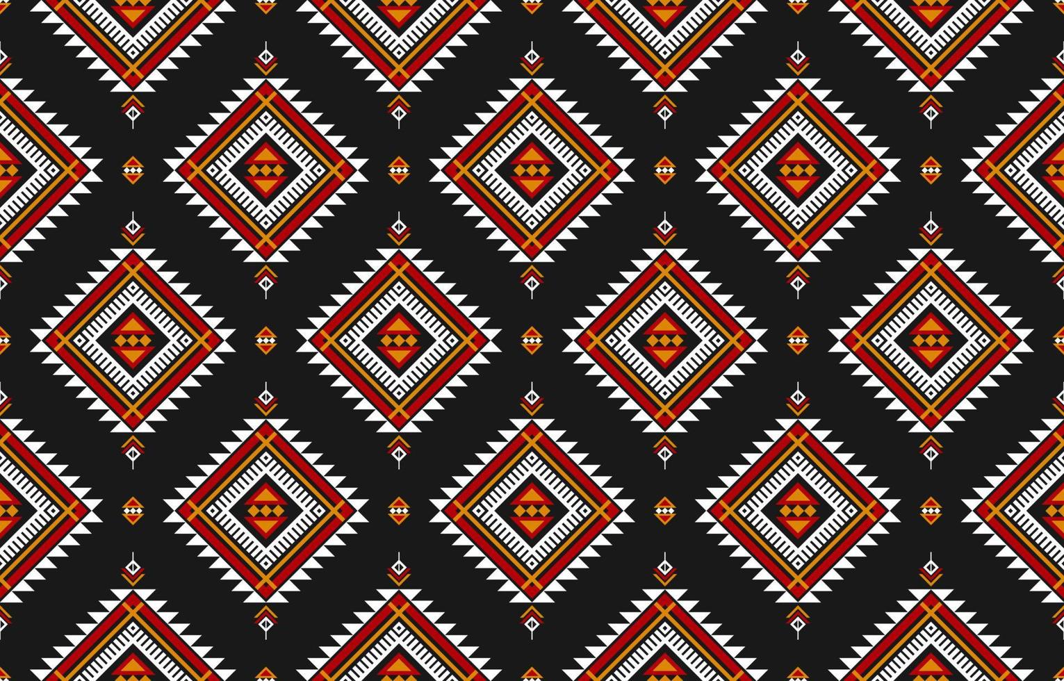 geometrisk etnisk sömlös mönster i stam. tyg mexikansk stil. vektor