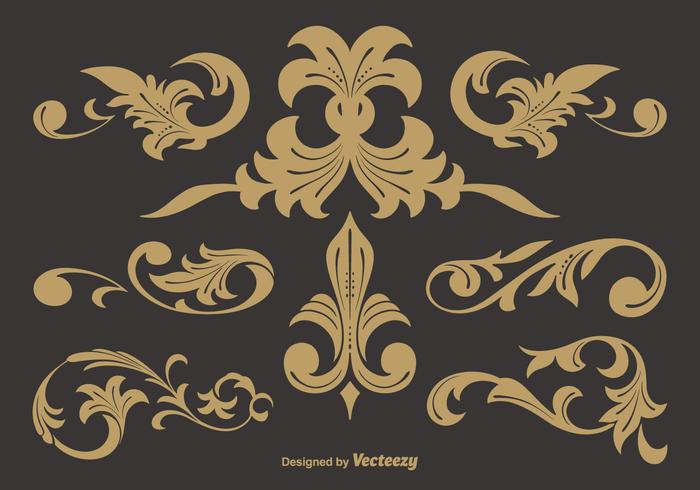 Free Western Flourish Vektoren