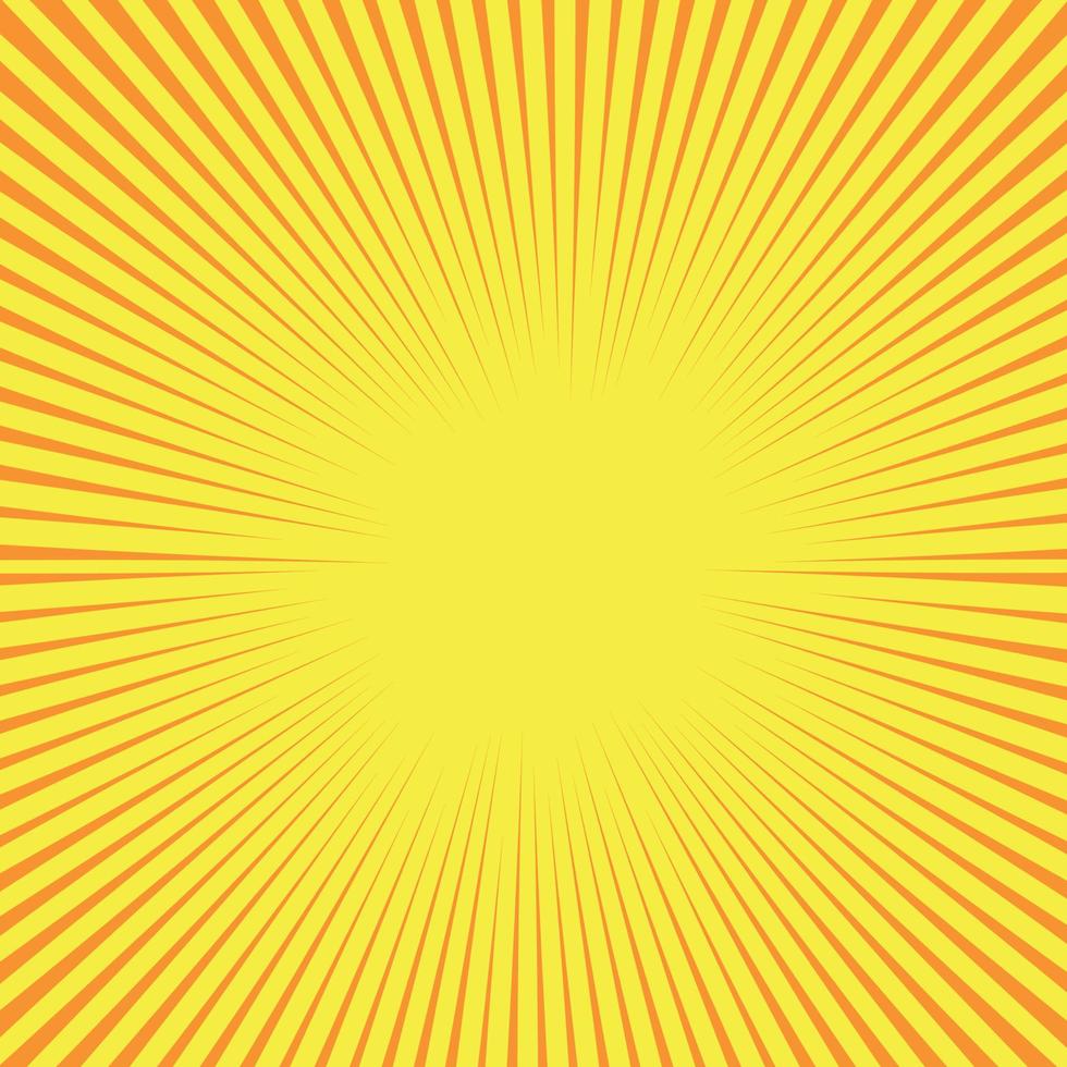 Sonnenstrahlen-Vektor-Illustration vektor