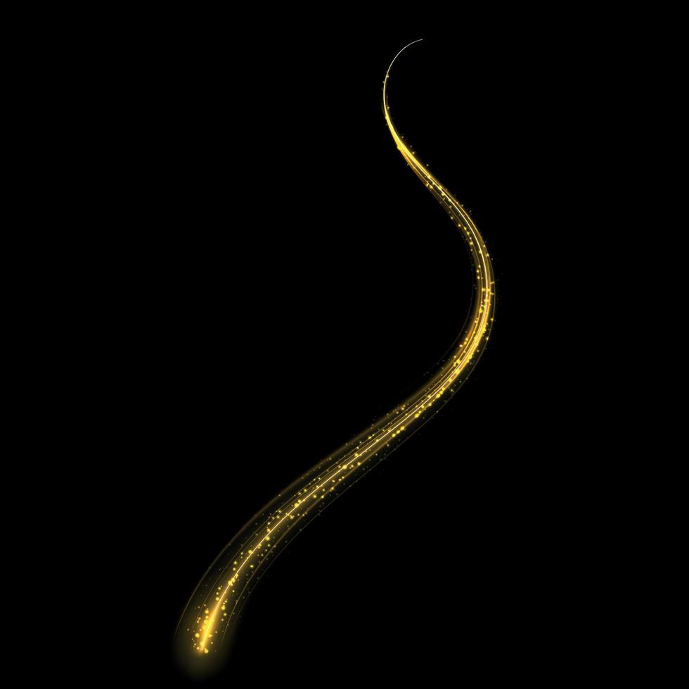goldene leuchtende lichteffektsterne platzen mit isolierten funkeln vektor