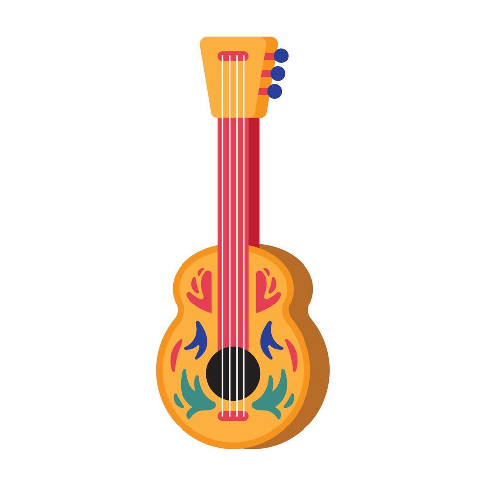 mexico kultur gitarr vektor