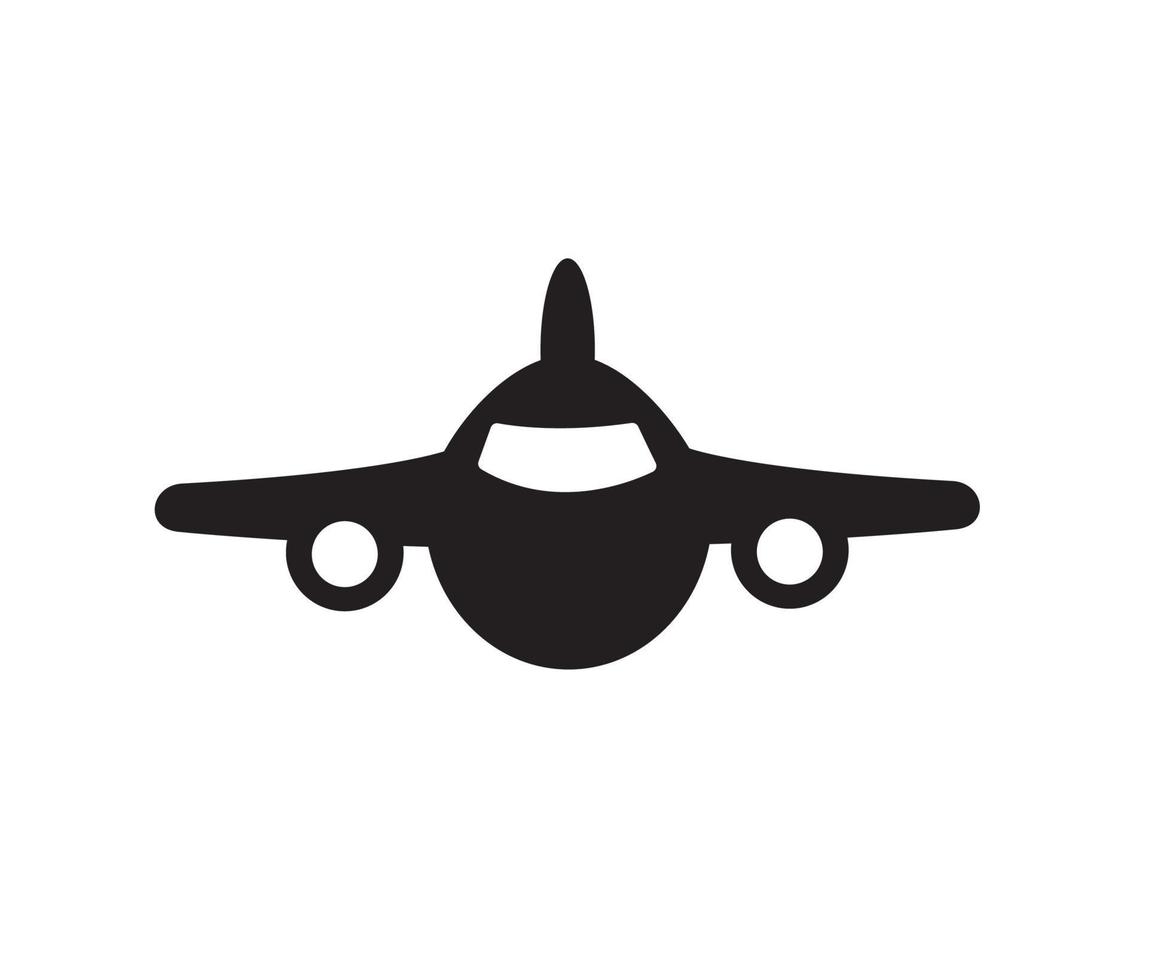 Flugzeug-Symbol. Flugzeug-Symbol-Vektor-Illustration vektor
