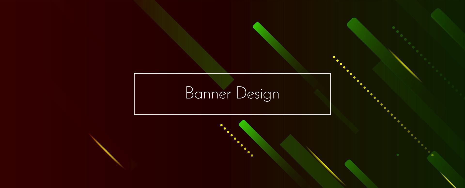 abstrakte geometrische moderne dekorative Design Banner Muster Hintergrund vektor