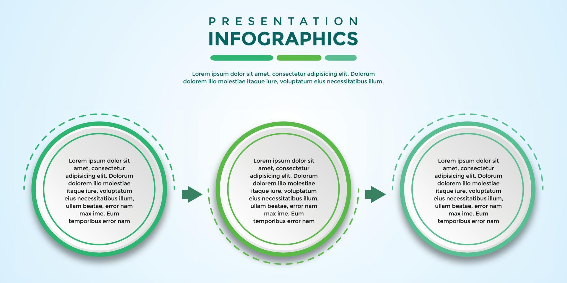 redigerbar presentation infographic mall vektor