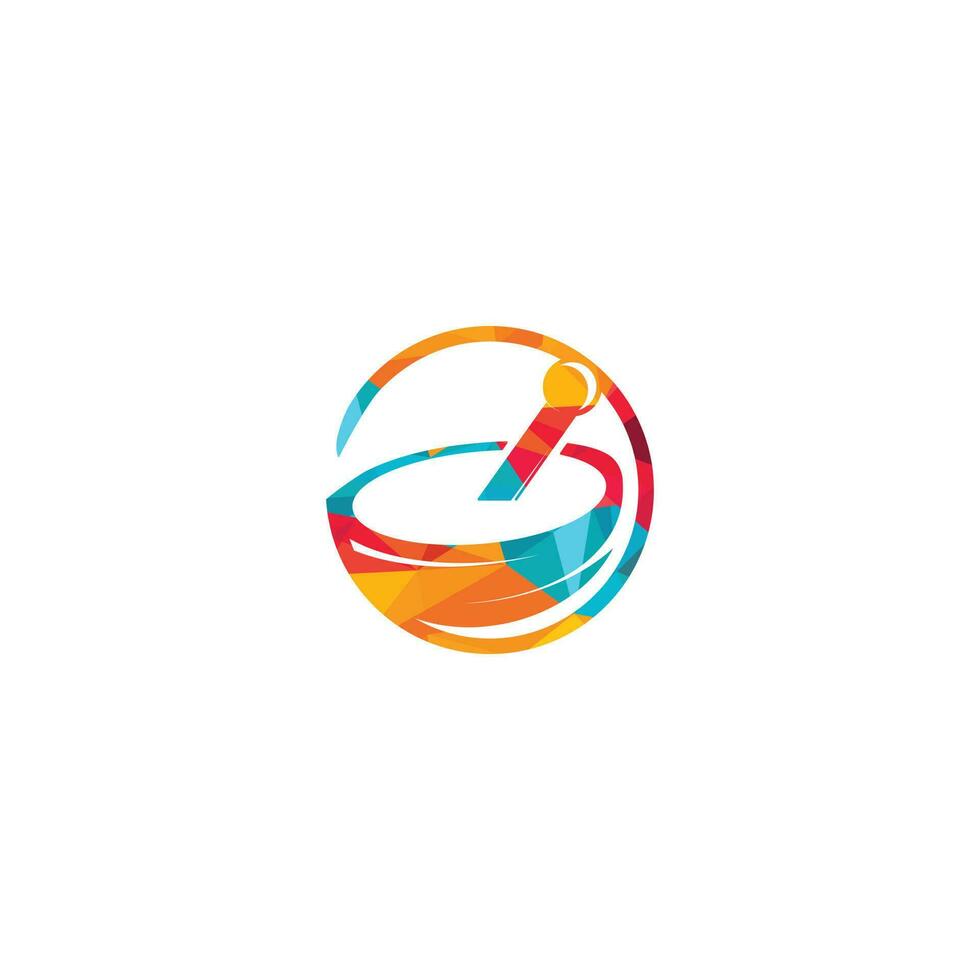 Apotheke medizinisches Logo-Design. natürliches Mörser- und Pistill-Logo. vektor