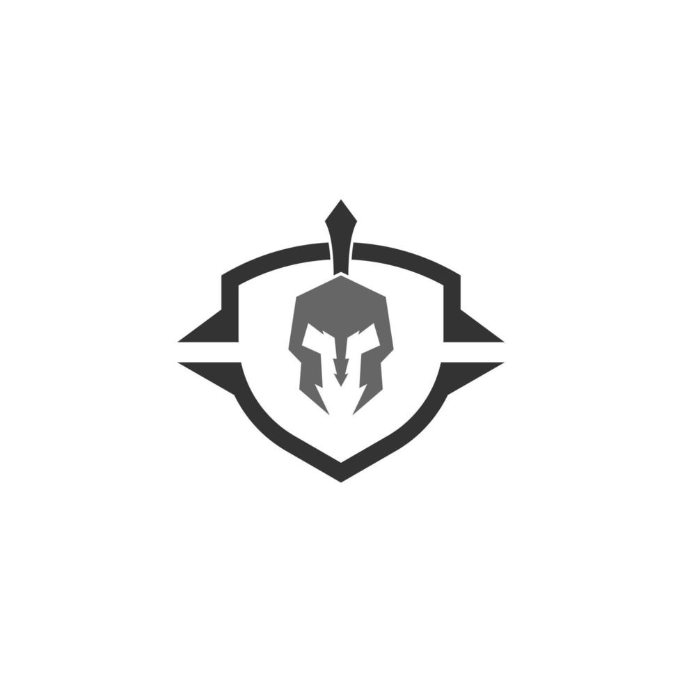 Gladiator-Symbol-Vektor-Design-Illustration vektor