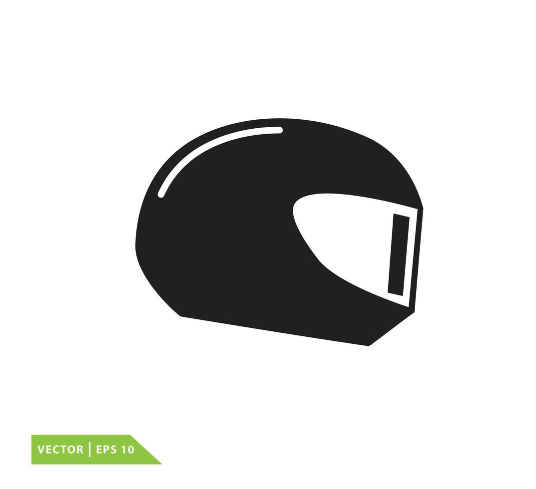 Helm-Symbol Vektor-Logo-Design-Vorlage vektor