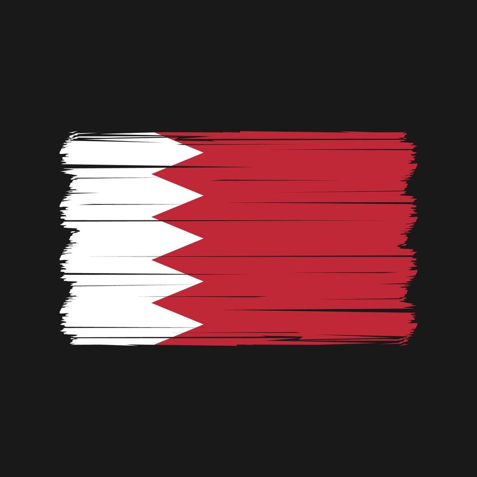 bahrain flagga vektor. nationell flagga vektor