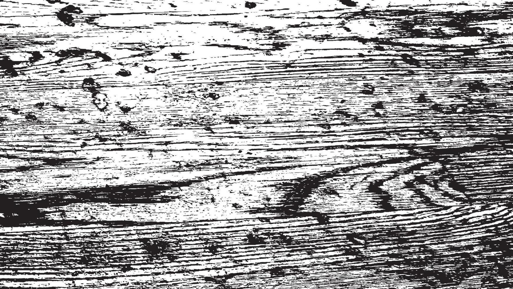 Vektor-Distressed-Dirt-Overlay, Retro-Distressed-Grunge-Textur, Grunge-Hintergrund schwarz und weiß. Textur von Spänen, Rissen, Kratzern, Schrammen, Staub, Schmutz. altes Vintage-Vektormuster. vektor