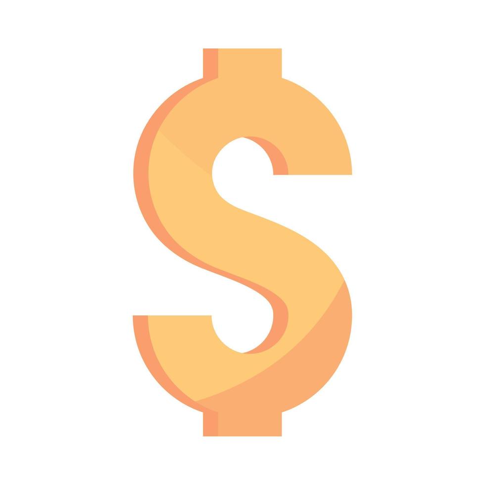 Dollar-Geld-Symbol vektor