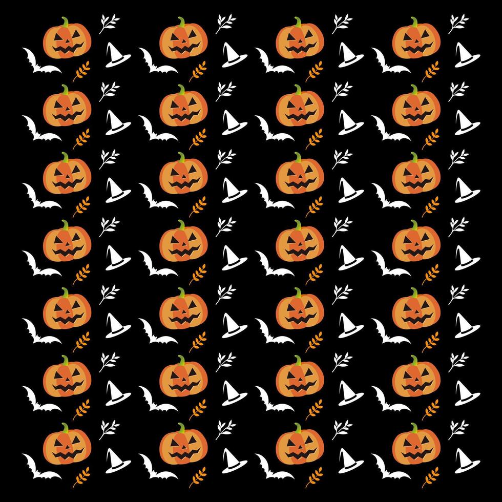 abstrakter Halloween-Musterdesignvektor. abstrakter Monsterkostümmuster-Designschablonenvektor vektor