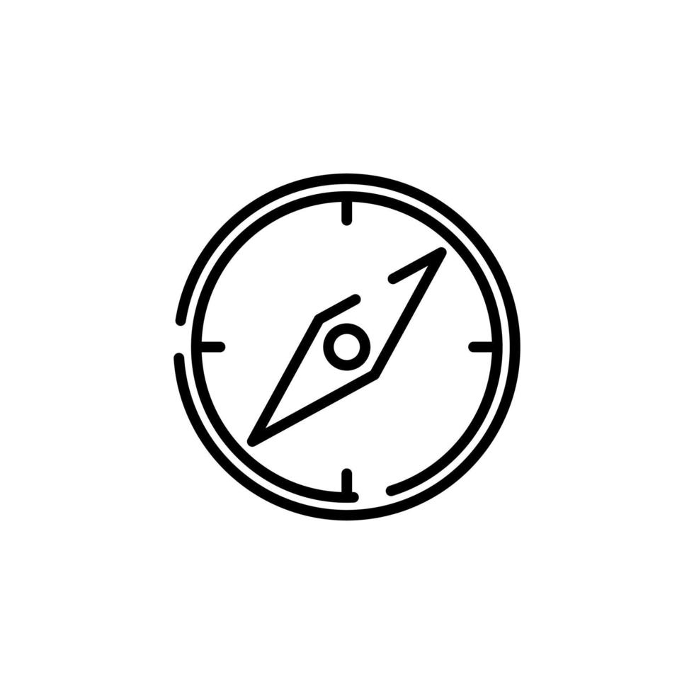 gps, karte, navigation, richtung gepunktete linie symbol vektor illustration logo-vorlage. für viele Zwecke geeignet.
