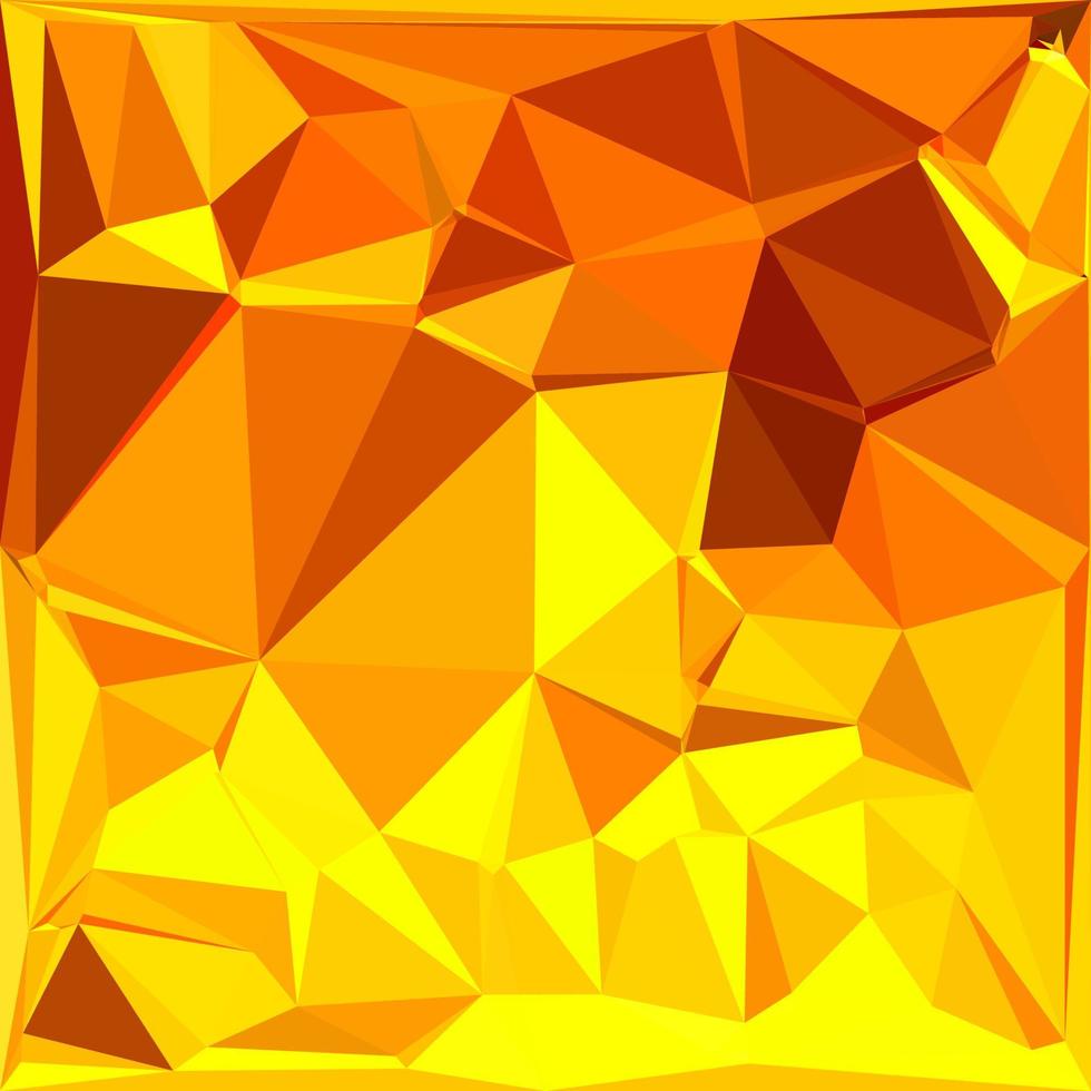 guld gul banan abstrakt låg polygon bakgrund vektor