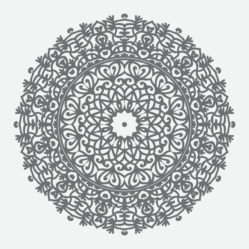 Luxus dekorative Mandala Design Hintergrund vektor