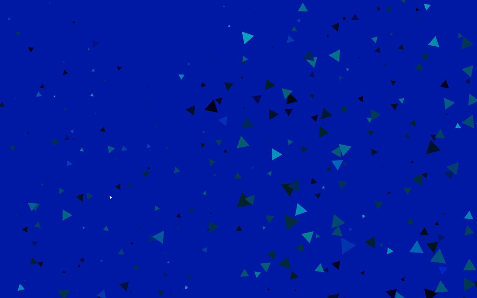 hellblauer Vektorhintergrund mit Dreiecken. vektor
